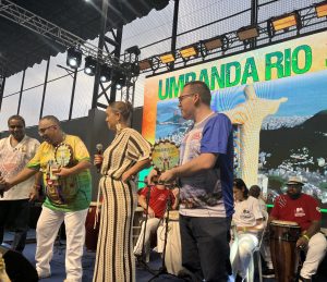 Entrega das homenagens